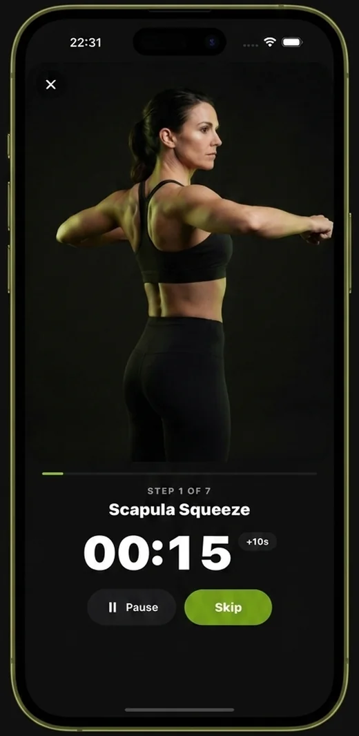 Military Calisthenics Coach guiding a timed push-up set